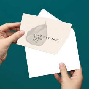 Carte personnalisée à offrir