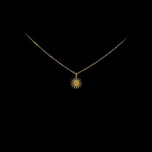 Collier Zolda en acier inoxydable doré